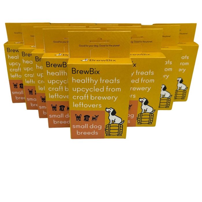 BrewBix Small Dog Breeds Healthy Biscuits Treats  - 12 x 100g boxes