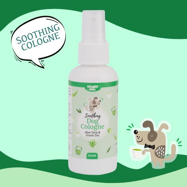 Nilaqua Pets - Aloe Vera & Green Tea Dog Cologne