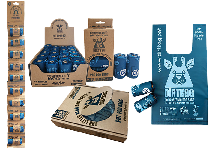 DIRTBAG Compostable Pet Poo Bags
