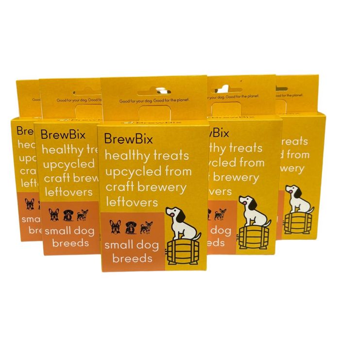 BrewBix Healthy Small  Breed Dog Treat Biscuits Gift Box - 6 x100g