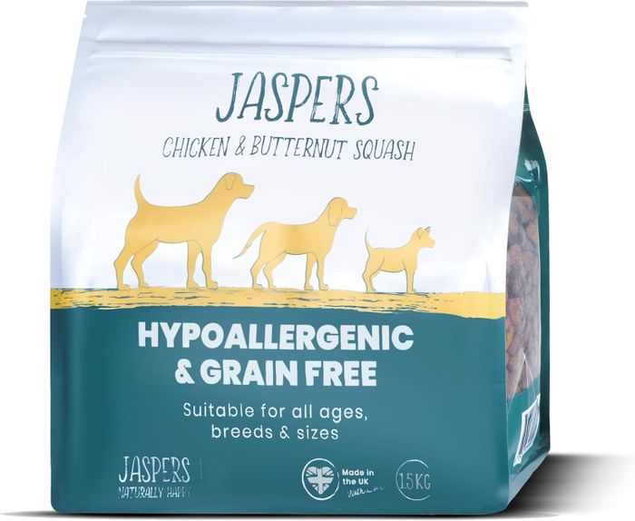 Simply Jaspers Complete Grain-Free Dog Food Dry – Chicken & Butternut Squash