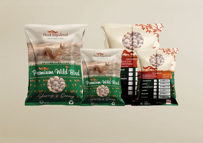 Red Squirrel Wild Bird Food