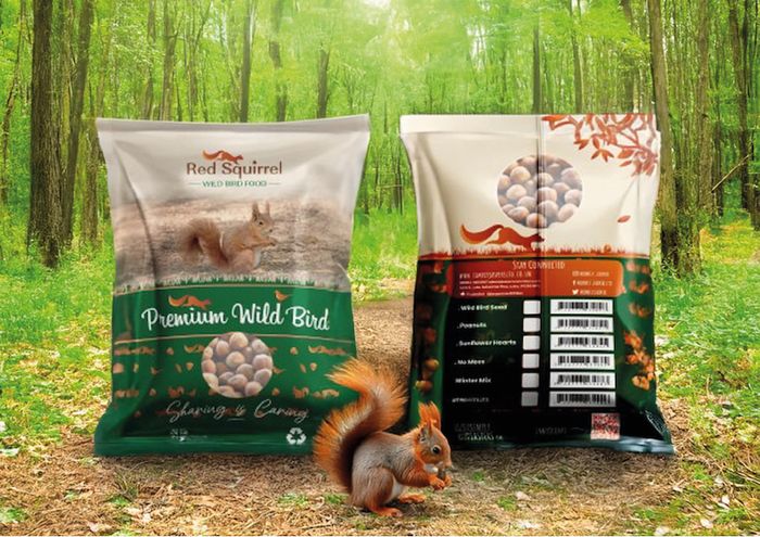 Red Squirrel Wild Bird Food