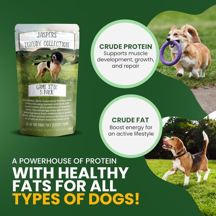 Simply Jasper’s Game Stix Dog Treats