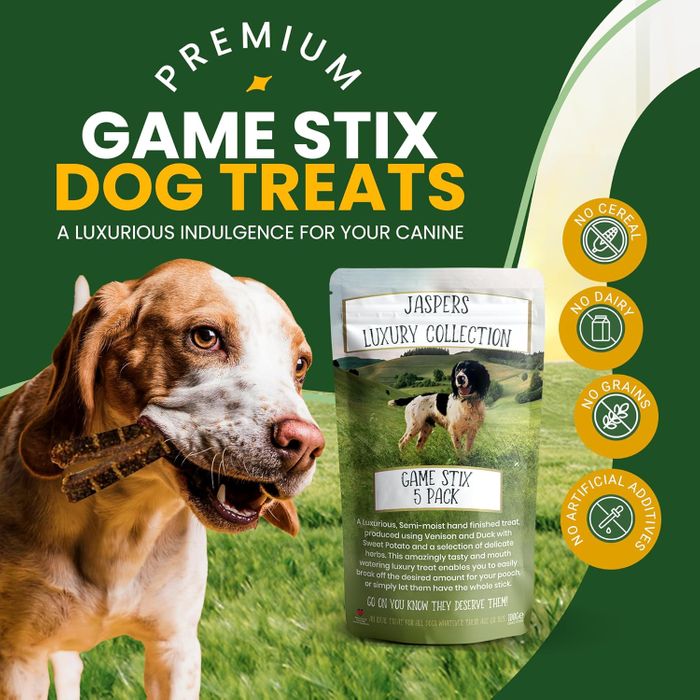 Simply Jasper’s Game Stix Dog Treats