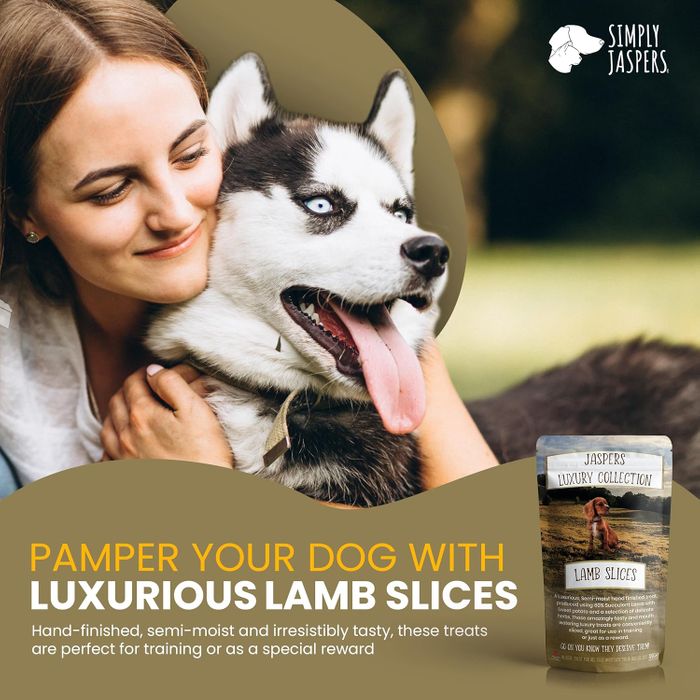 Simply Jasper’s Lamb Slices Dog Treats