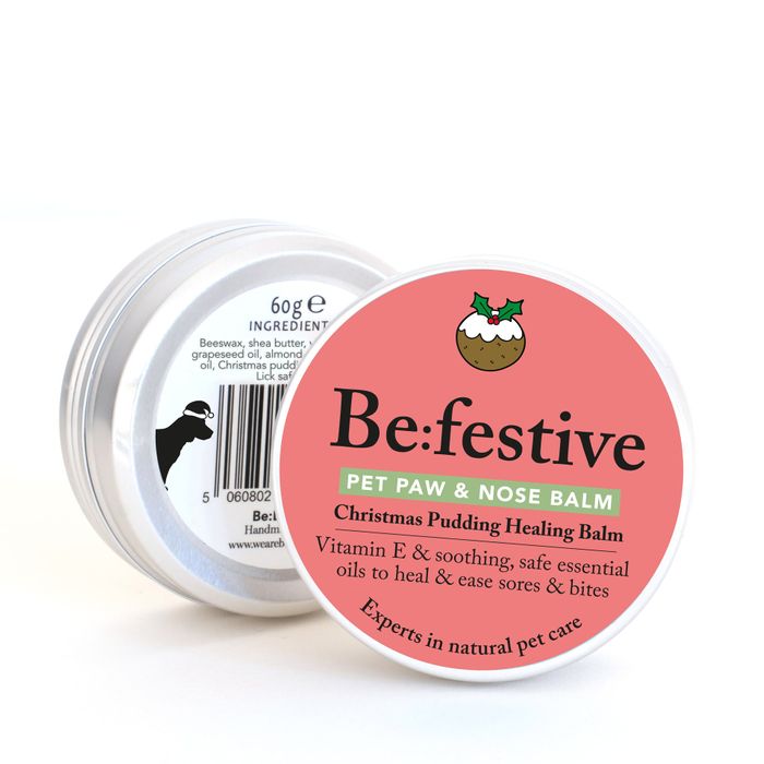 Be:Festive – Christmas Dog Nose & Paw Balm - Healing, Soothing & Scented With Joy!