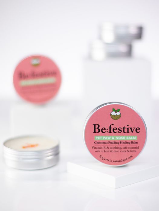 Be:Festive – Christmas Dog Nose & Paw Balm - Healing, Soothing & Scented With Joy!