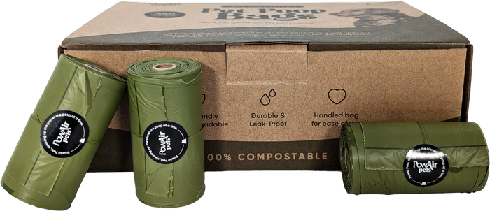 PowAir Pet Poop Bags – Eco-Friendly & Leak-Proof