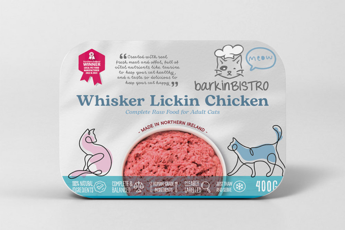 barkinBISTRO Whisker Lickin Chicken Cat Food