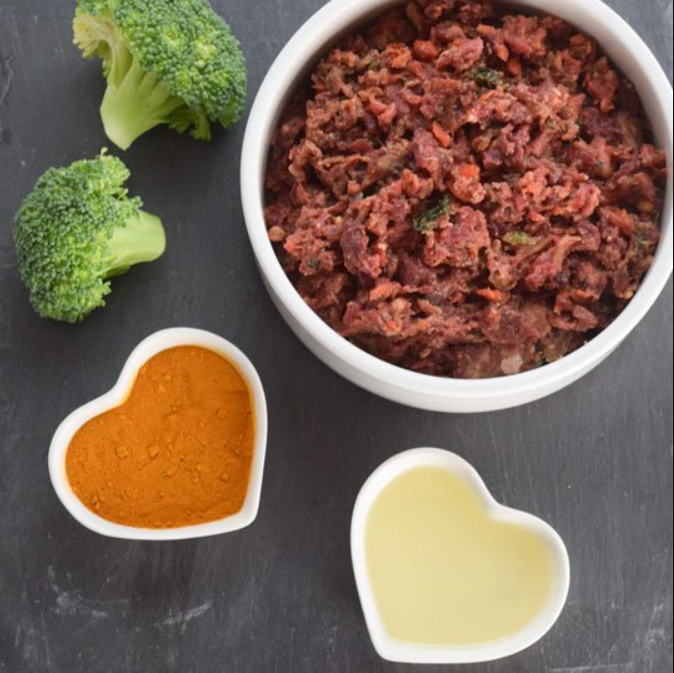 barkinBISTRO RAW Beef & Vegetables Dog Food
