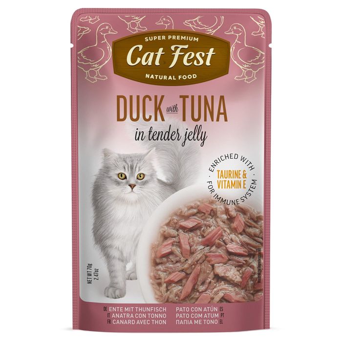 Exclusive Duck & Tuna Wet Food for Cats