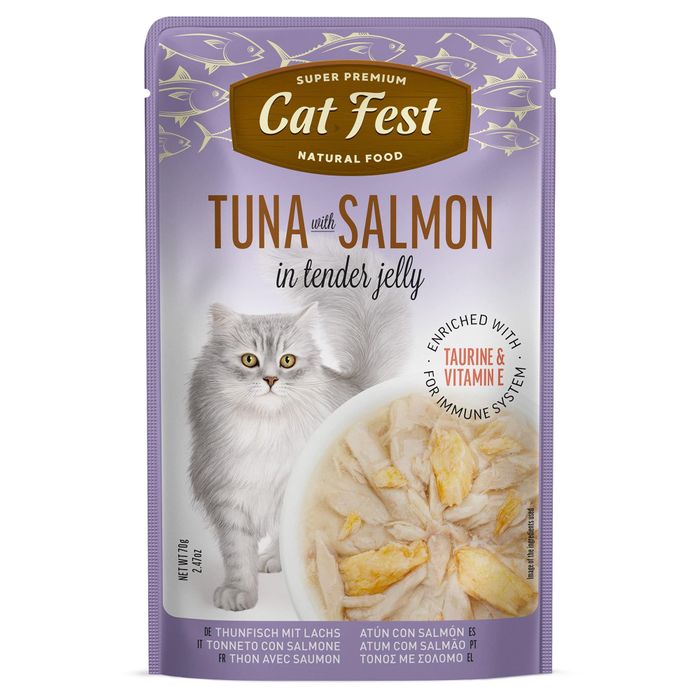 Tuna & Salmon Wet Food for Cats
