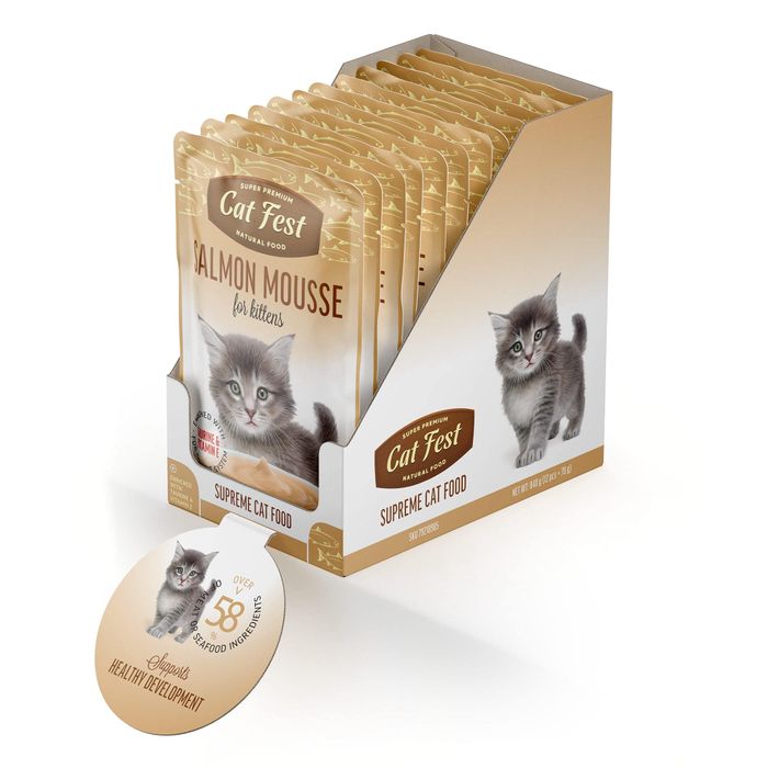 Salmon Mousse for Kittens