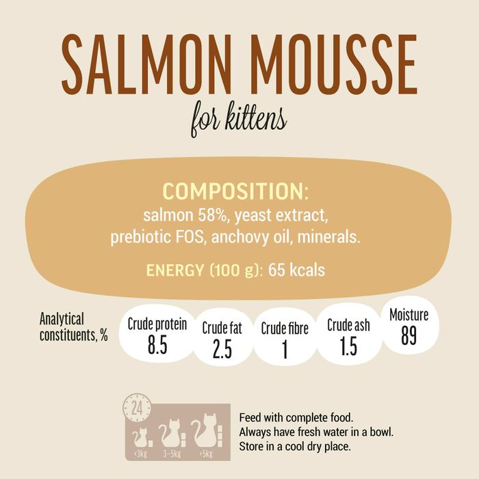 Salmon Mousse for Kittens