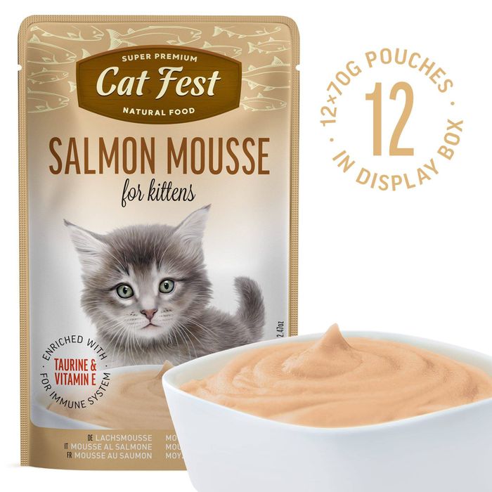Salmon Mousse for Kittens