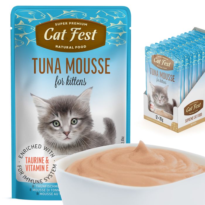 Tuna Mousse for Kittens 
