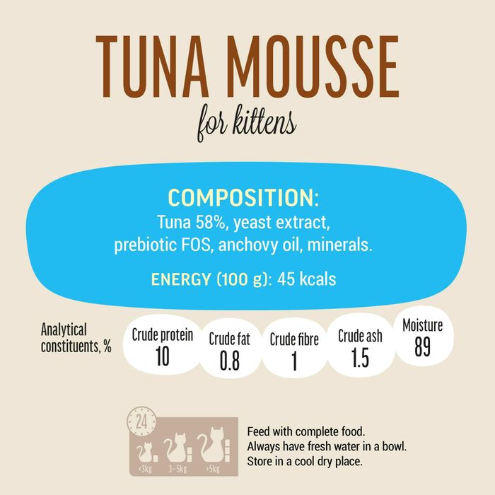 Tuna Mousse for Kittens 