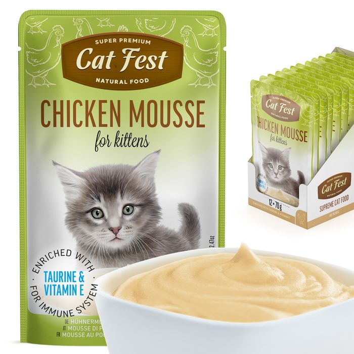 Chicken Mousse for Kittens