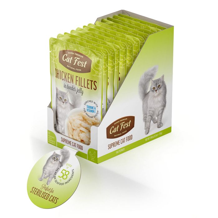 Chicken Breast Wet Food for Cats