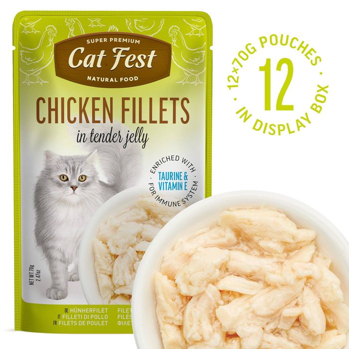 Chicken Breast Wet Food for Cats