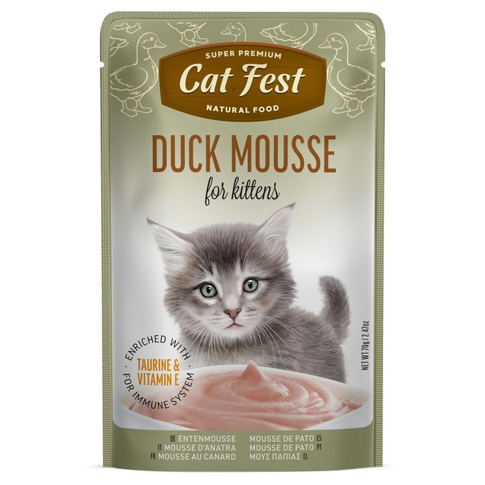 Duck Mousse for Kittens