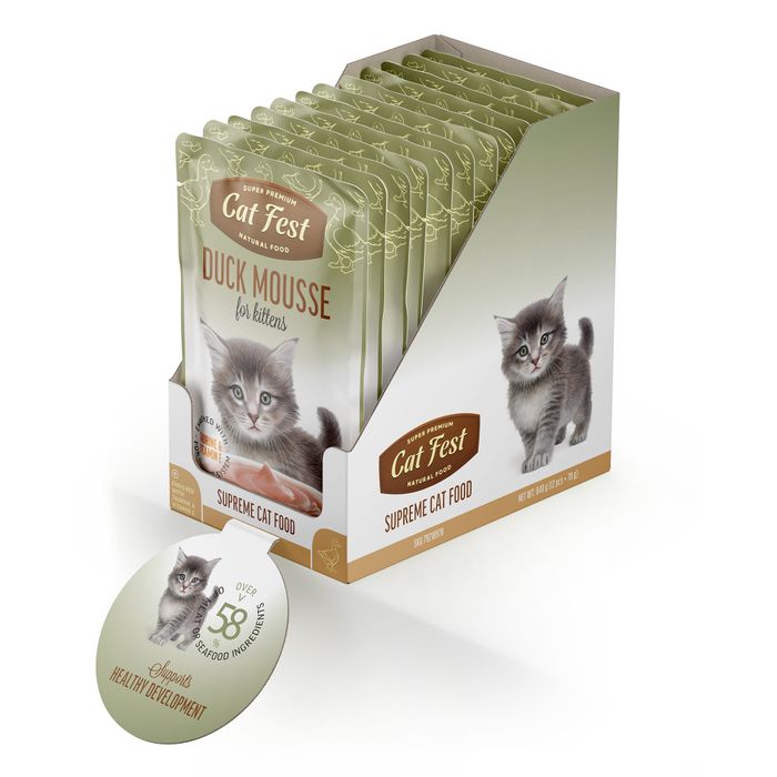 Duck Mousse for Kittens
