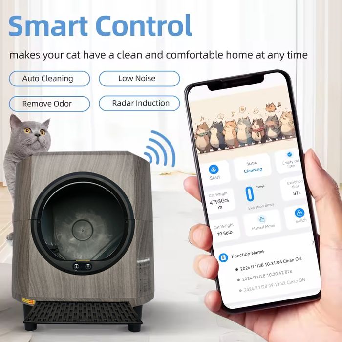 Automatic Cat Litter Box