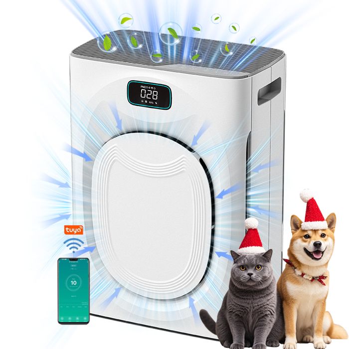 Smart H13 HEPA Filter Pet Air Purifier for Home Large Room