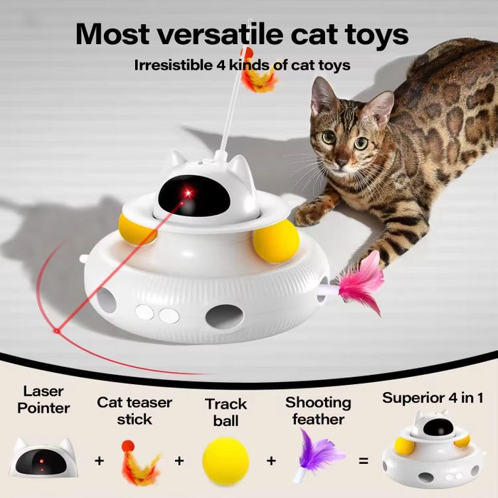 Automatic Interactive Cat Laser Toy