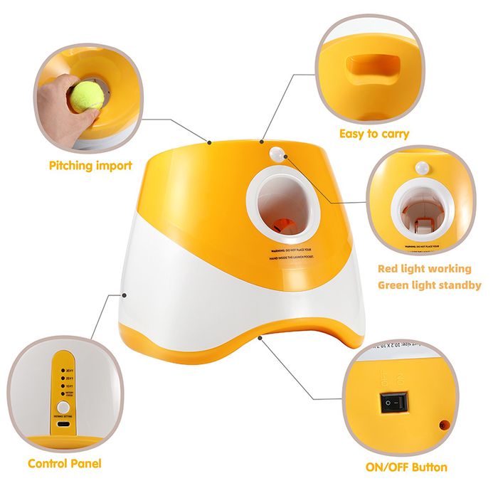 Pet Automatic Ball Launcher