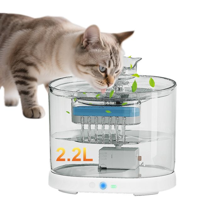 Wireless Cat Water Fountain Quiet