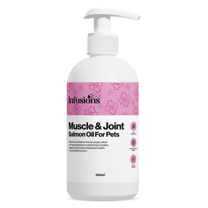 Muscle & Joint Salmon Oil For Pets (Infusions)