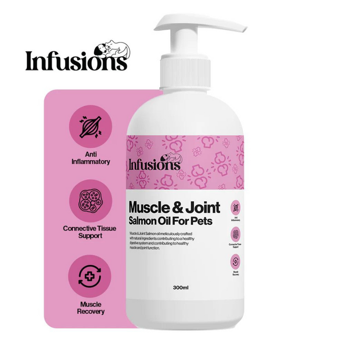 Muscle & Joint Salmon Oil For Pets (Infusions)