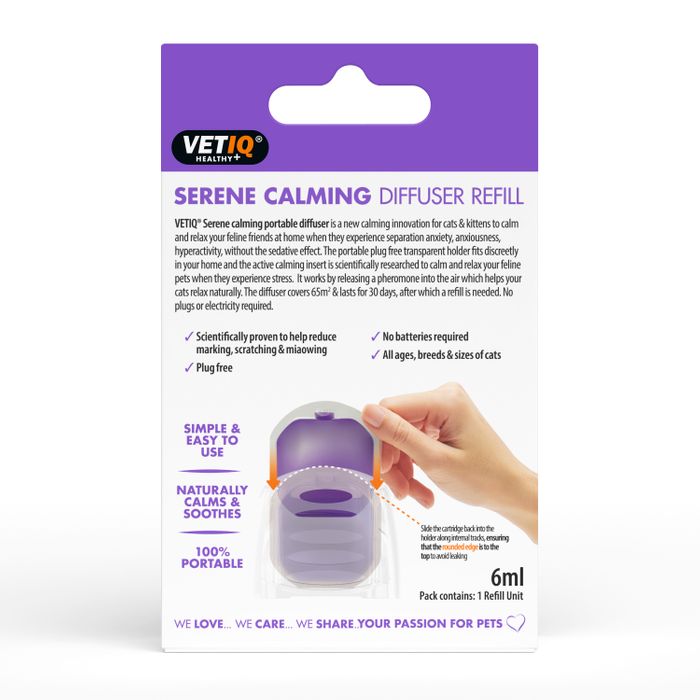 VETIQ Serene Calming Diffuser Refill 6ML