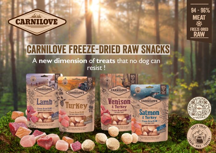 Carnilove Dog Freeze-Dried Raw Treats