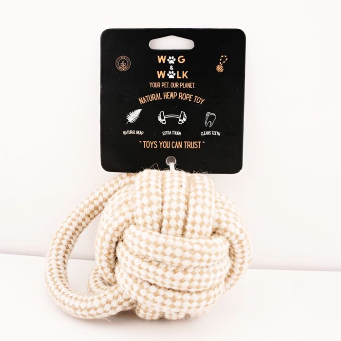 Hemp Rope Toy for Dogs