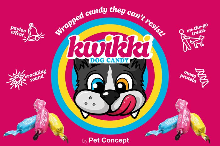 Kwikki Dog Treat Candy 100g