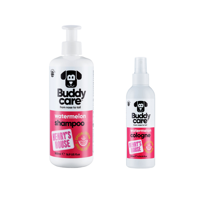 Buddycare x Frankie Seamark Watermelon Shampoo & Cologne