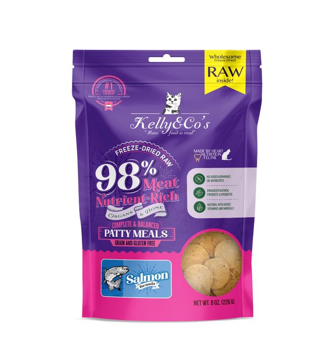 KELLY&CO’S FELINE FREEZE-DRIED RAW PATTY MEAL