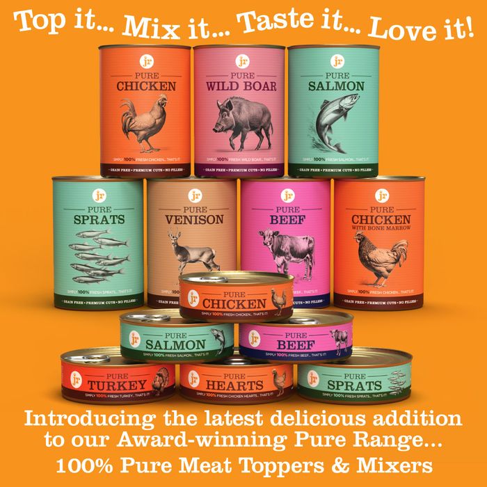 100% Pure Meat Toppers & Mixers