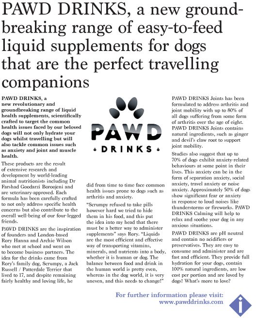 PAWD DRINKS