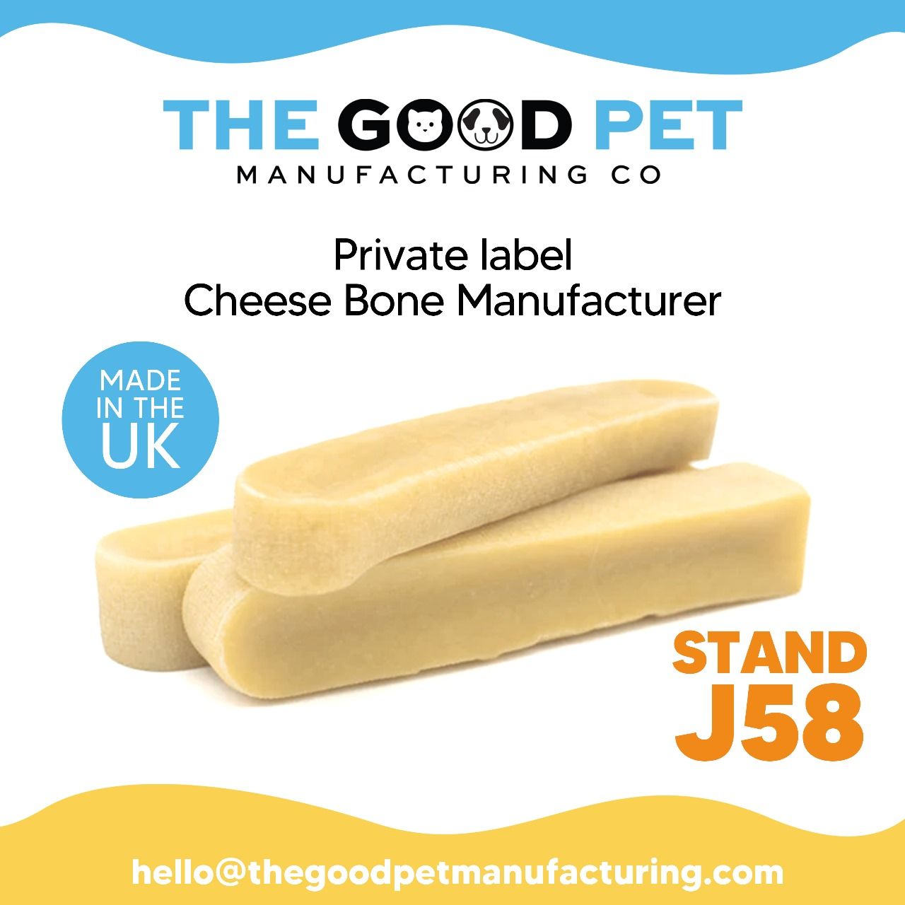 UK Manufactured Cheese Bones (Yak Chews)