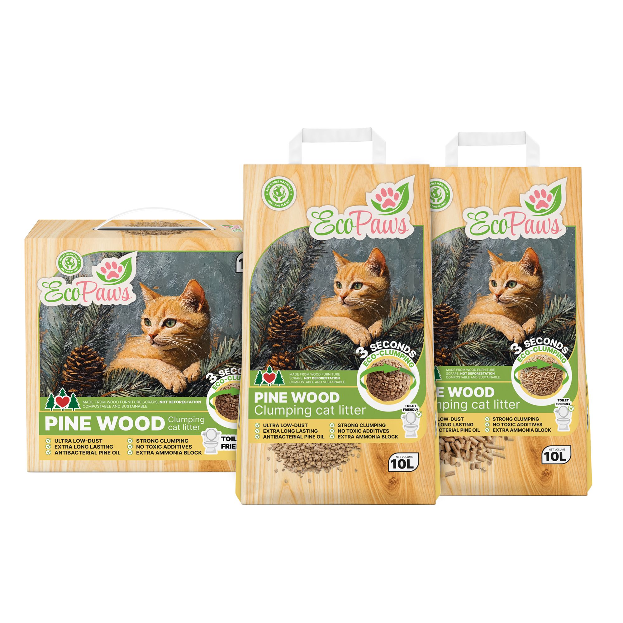 Tailmate Launches Sustainable Cat Litter Line - Ecopaws, Redefining Green Standards in Pet Care