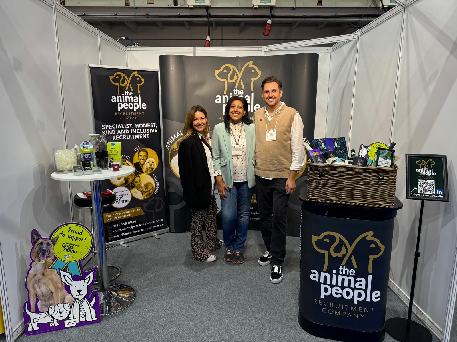 The Animal People Recruitment Company Donates Stand Space at PATS to Support Birmingham Dogs Home