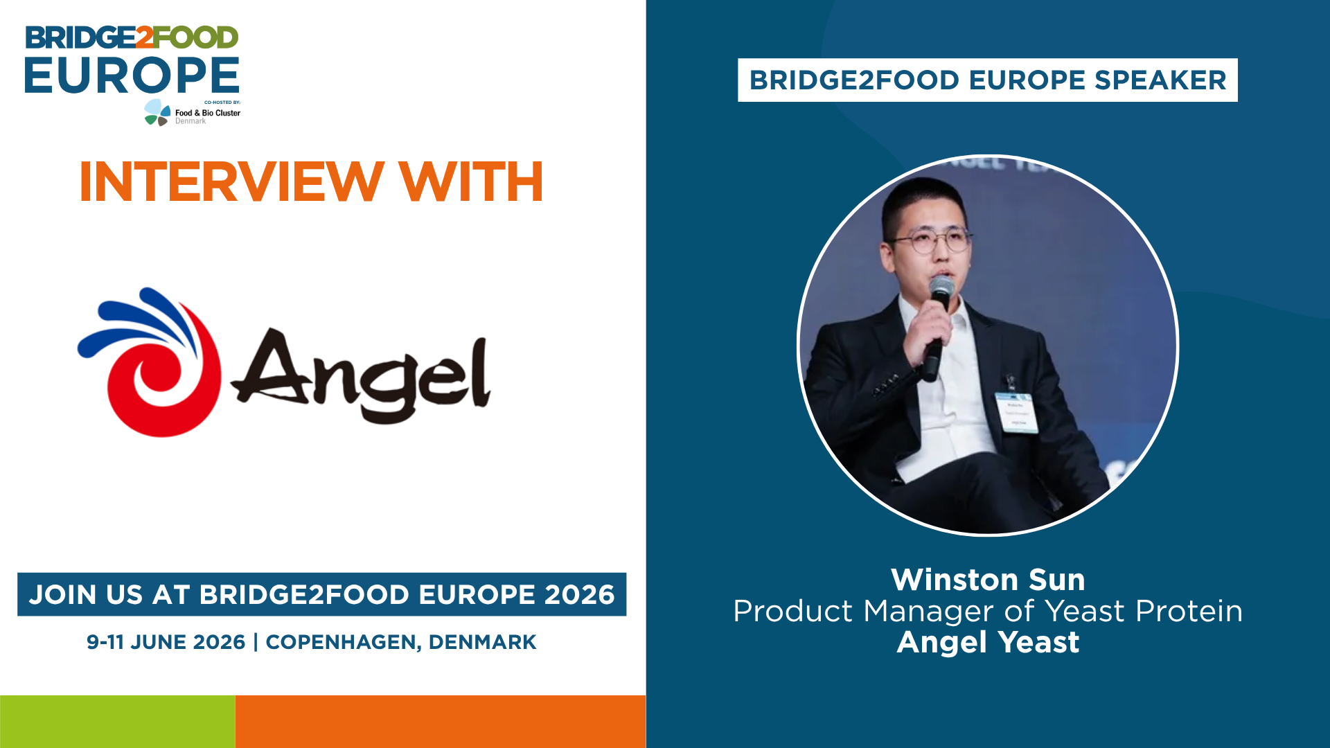 Winston Sun - Angel Yeast Bridge2Food Europe 2026