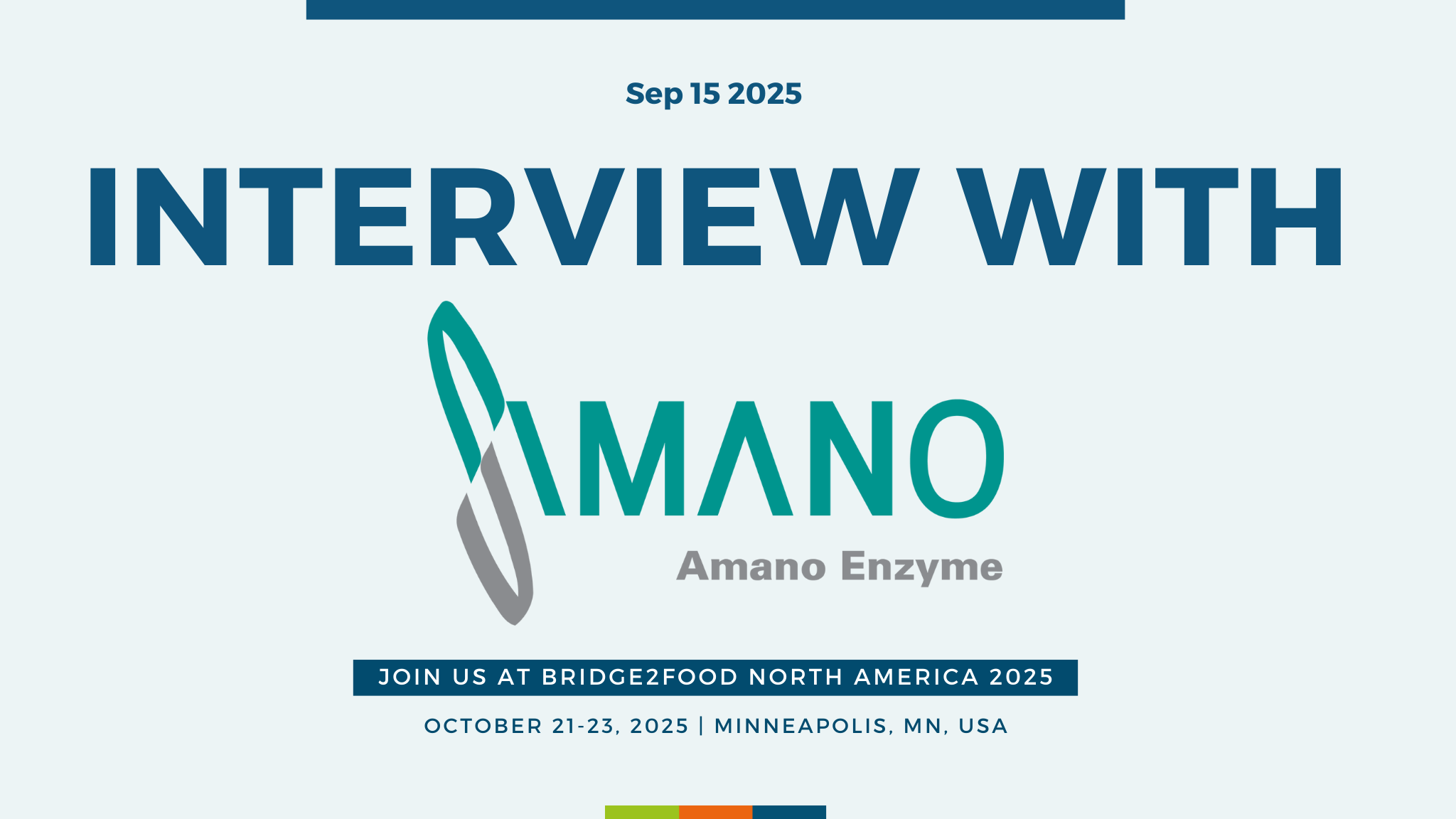 INTERVIEW - Amano Enzyme (NA)