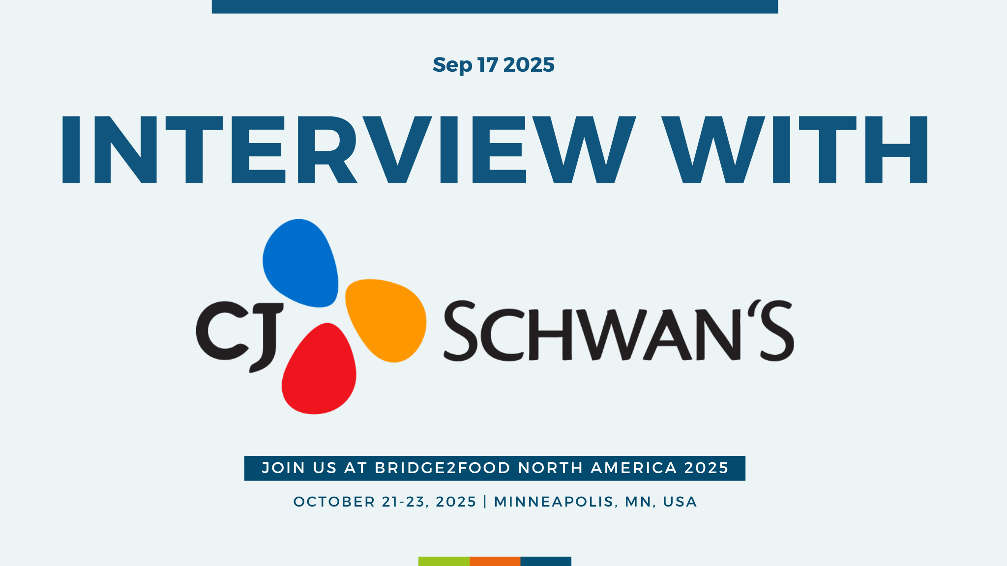 INTERVIEW - CJ Schwan’s (NA)