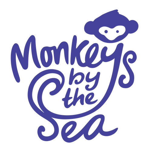 Monkeys by the sea