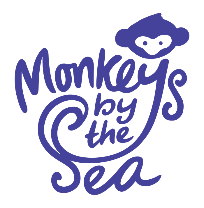 Monkeys by the sea